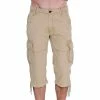 French Denim Pantacourt cargo Canvas Garment dye Shorts & Bermudas -French Denim Soldes 23300136 500 A