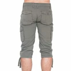 French Denim Pantacourt en twil Shorts & Bermudas 7 French Denim Pantacourt en twil Shorts & Bermudas -French Denim Soldes 23300147 500 C