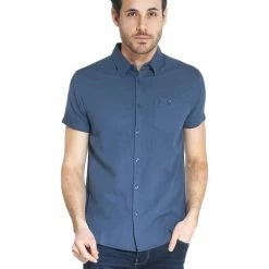 French Denim Chemise Unie Coton Lin Chemises 7 French Denim Chemise Unie Coton Lin Chemises -French Denim Soldes 23300155 500 C