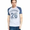 French Denim Tee-shirt Imprim? Coll?ge T-shirts & Polos -French Denim Soldes 23300157 500 A