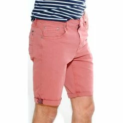 French Denim Bermuda stretch twill garment dyed Shorts & Bermudas -French Denim Soldes 23311737 500 C