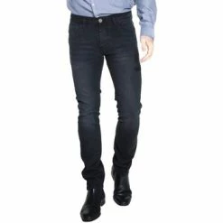 French Denim Jean stretch black coupe REGULAR Jeans