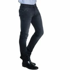 French Denim Jean stretch black coupe REGULAR Jeans -French Denim Soldes 23320703 350 C