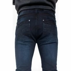 French Denim Jean stretch noir, coupe SLIM Jeans -French Denim Soldes 23320704 350 C